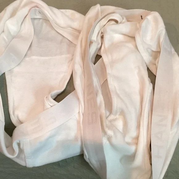 Hanes Classic White Boxer Briefs. B - Picture 6 of 7